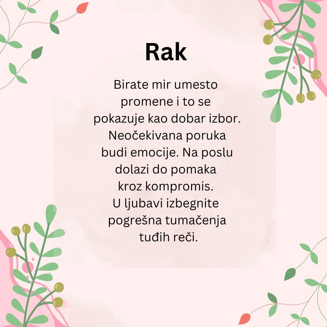 Dnevni horoskop za 20 april  2026 