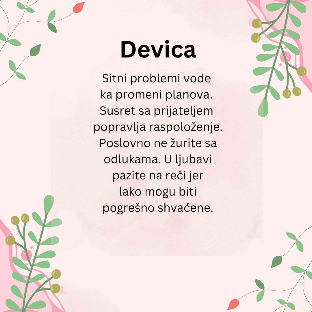 Dnevni horoskop za 20 april  2026 