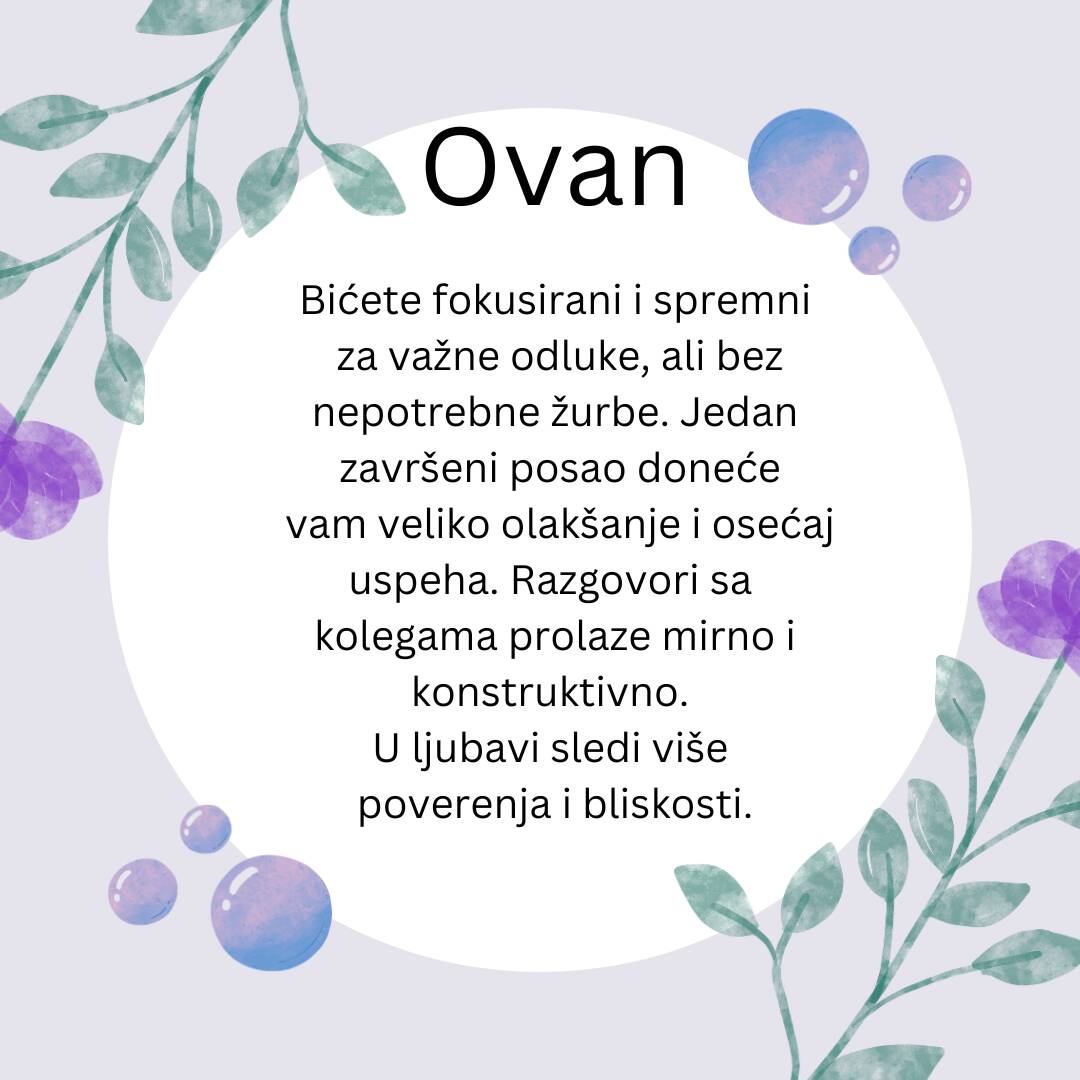 Dnevni horoskop za 24 maj  2026 
