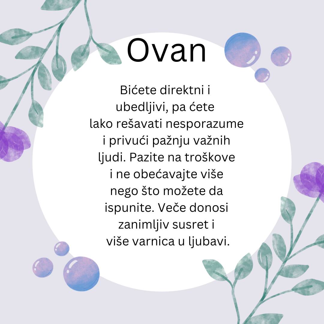 Dnevni horoskop za 25 maj  2026 