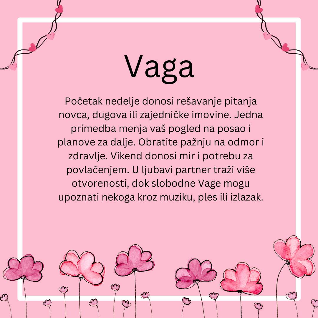 Nedeljni horoskop od 8 do 14 juna 2026