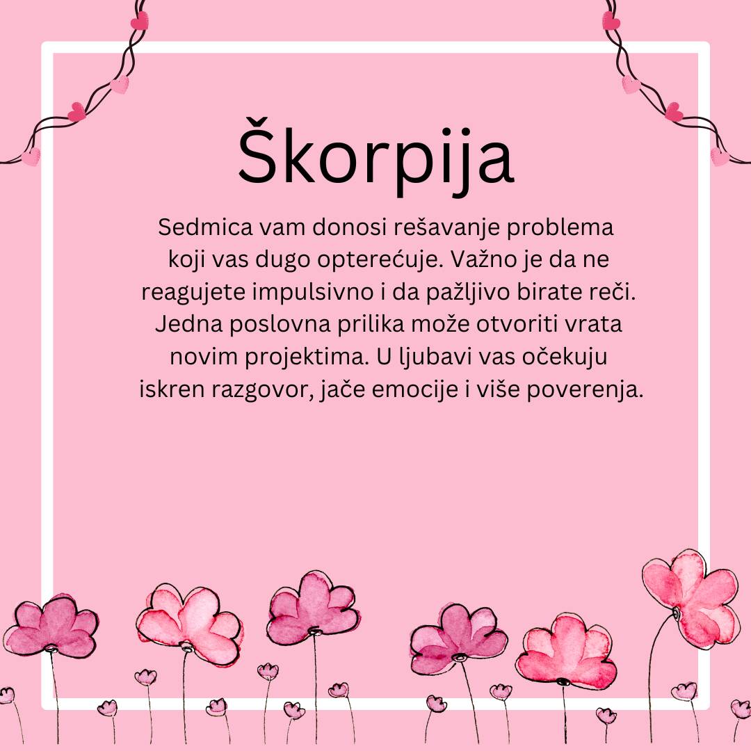 Nedeljni horoskop od 15 do 21 juna 2026