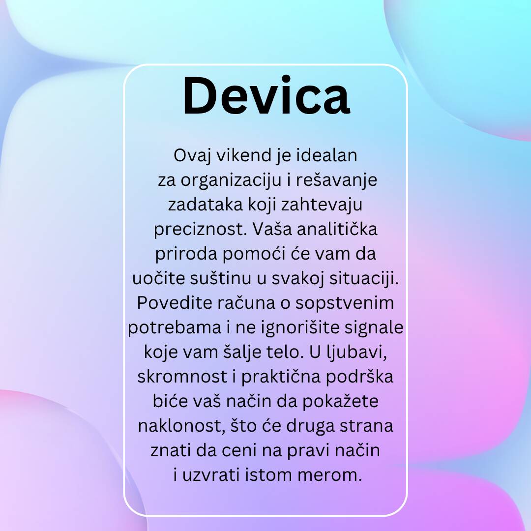 Vikend horoskop od 12 do 14 juna 2026
