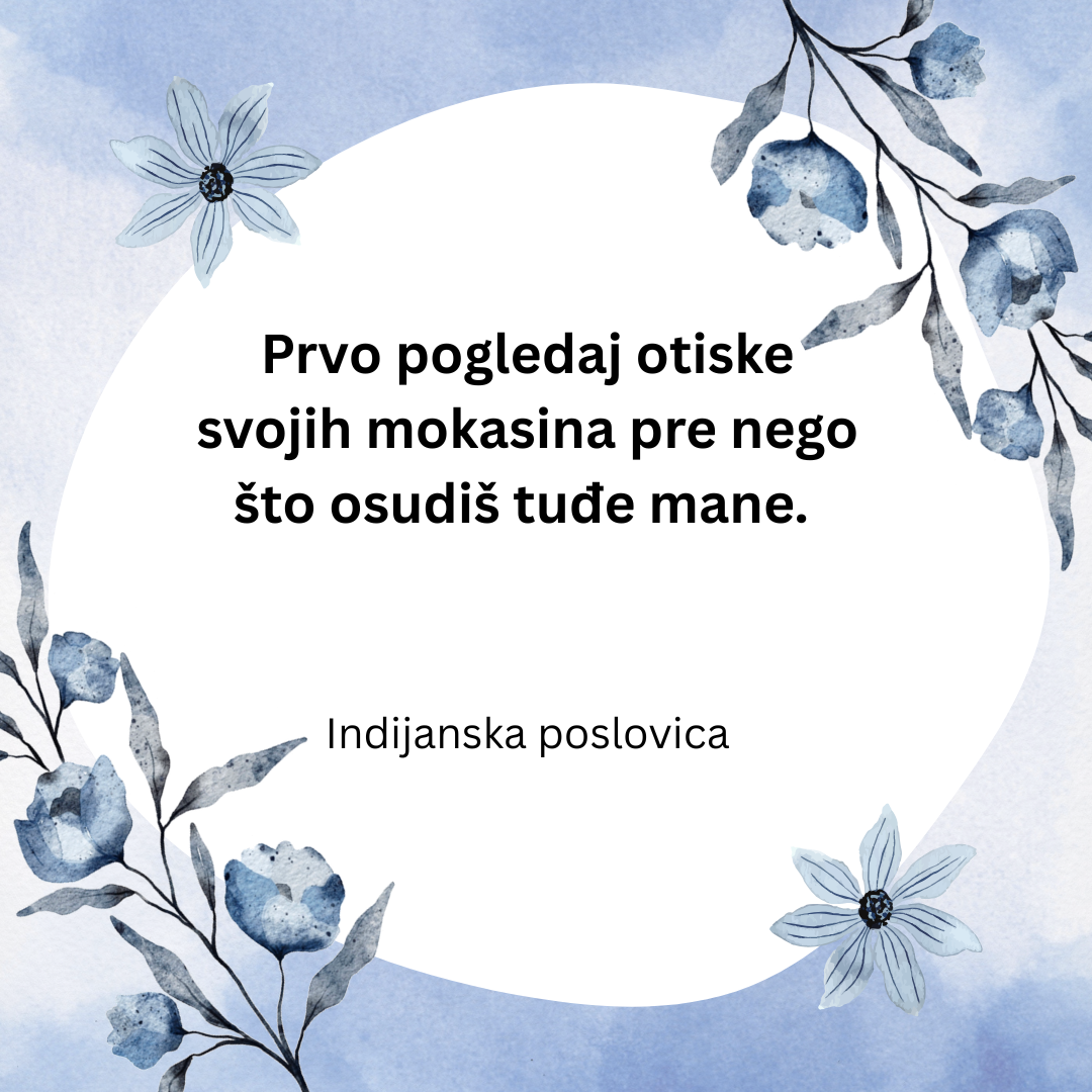 Citat dana  indijanska poslovica