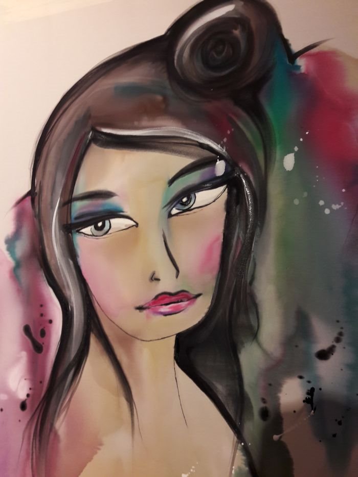 Umetničko oslikavanje ešarpi od svile: Aleksandra Heleta Milošević pretvara emocije u boje