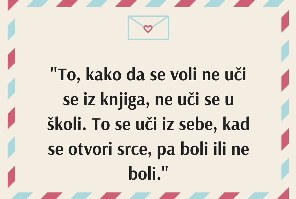 mika antic citati ljubav