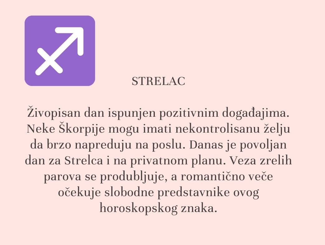 dnevni horoskop za 3 jul 2021 godine