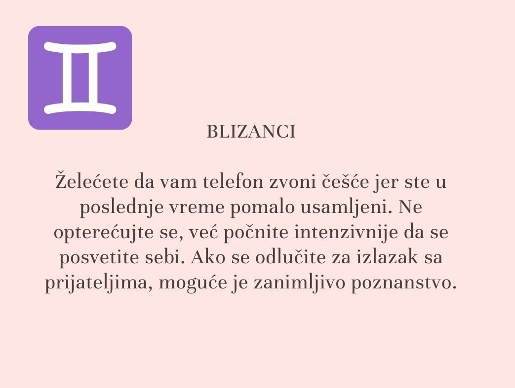 dnevni horoskop 7 jul 2021 godine