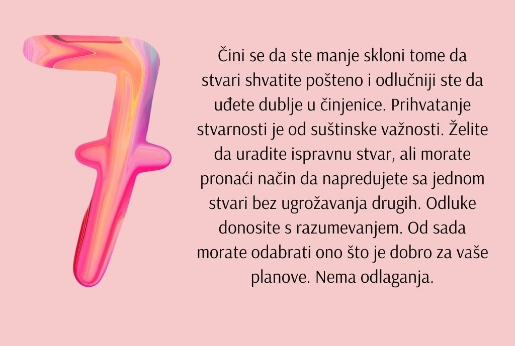 nedeljna numerologija od 12 do 19 jula