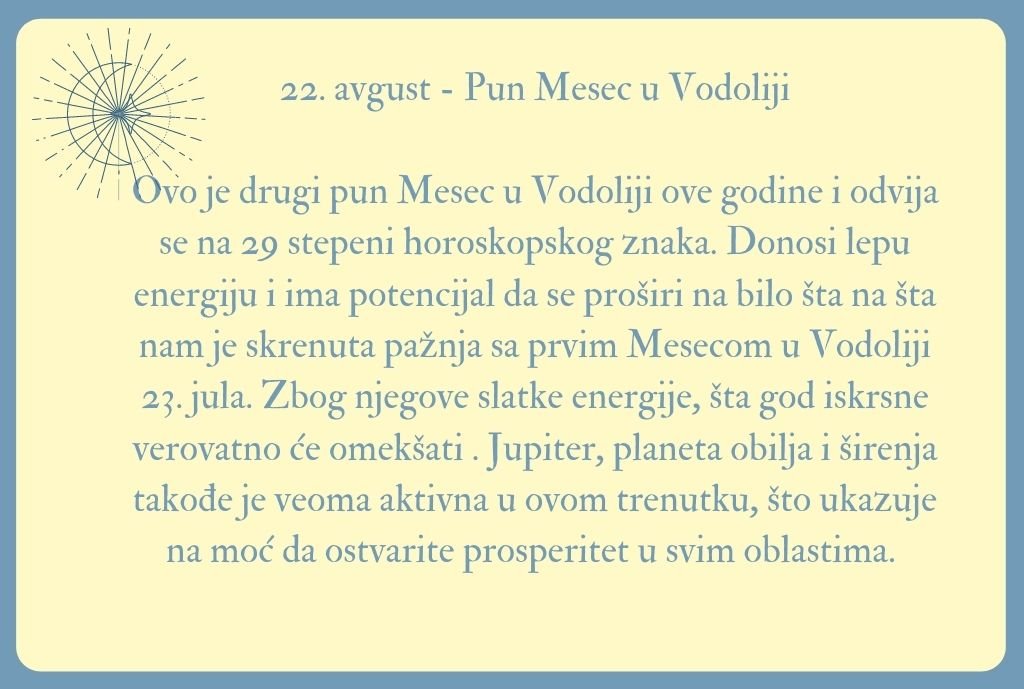  horoskop vladavina lava od 22 jula