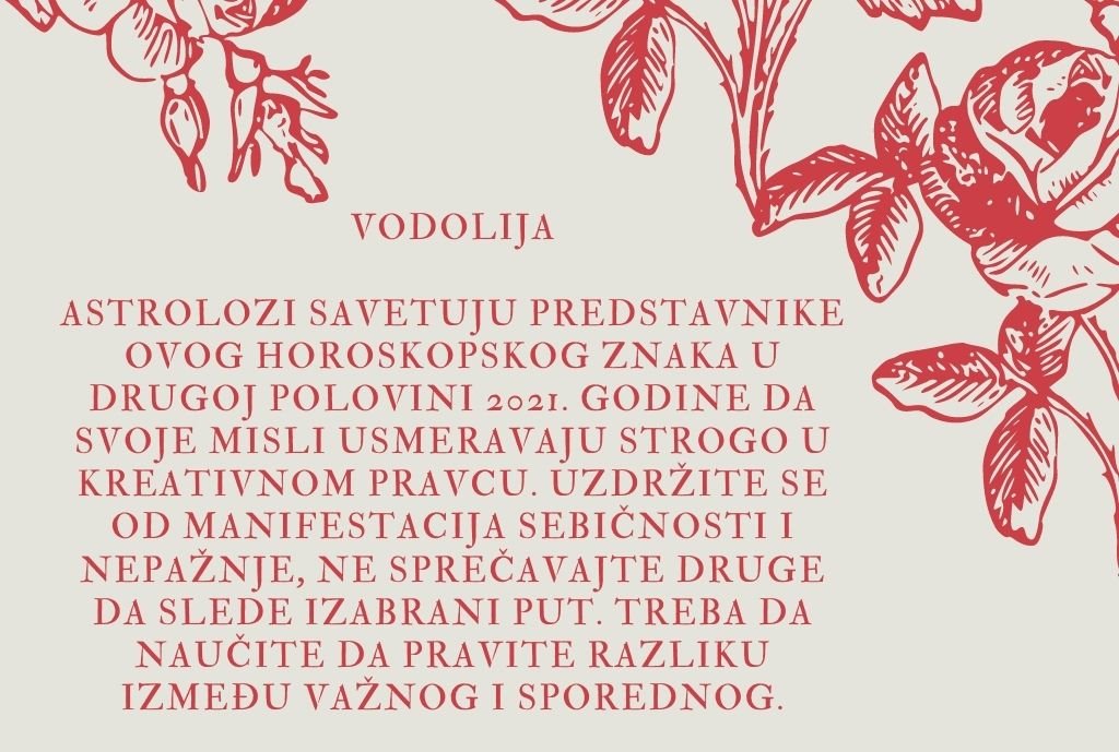 Horoskop za drugu polovinu 2021 godine