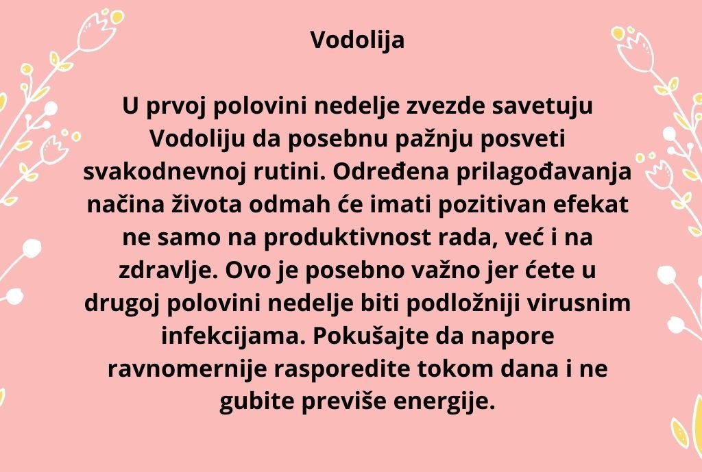 Nedeljni horoskop od 19 do 25 jula 2021 godine