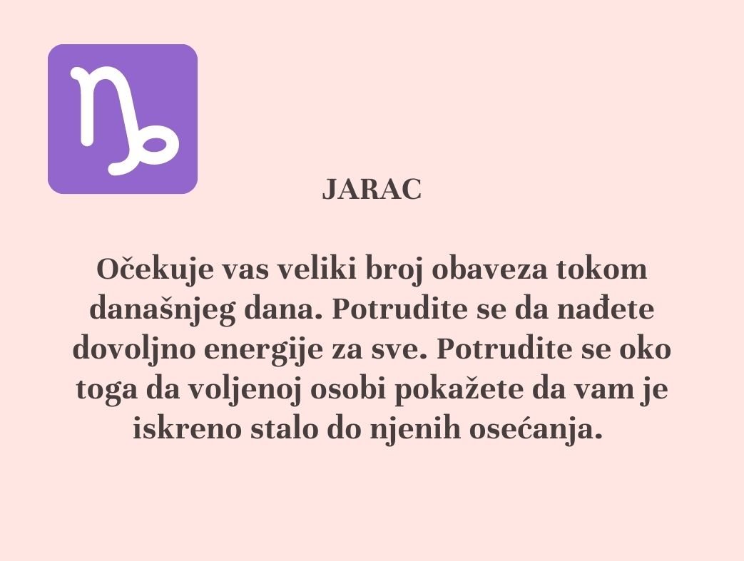 Dnevni horoskop za 18 jul 2021 godine