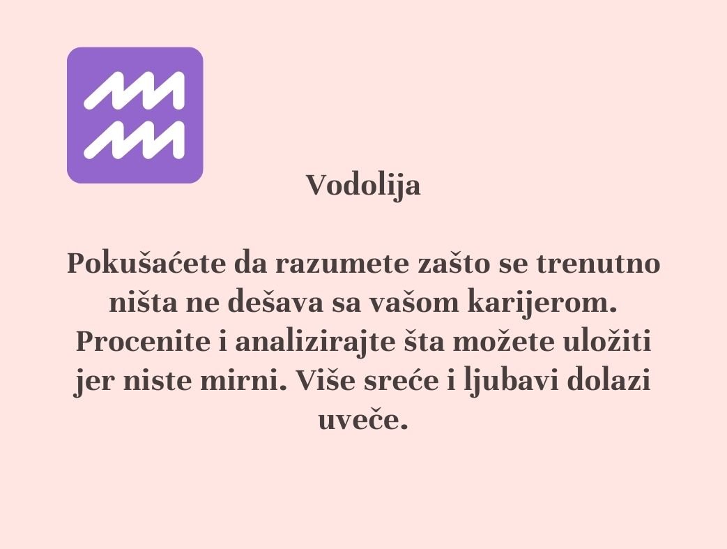 Dnevni horoskop za 19 jul 2021 godine