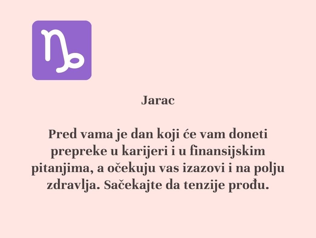Dnevni horoskop za 20 jul 2021 godine