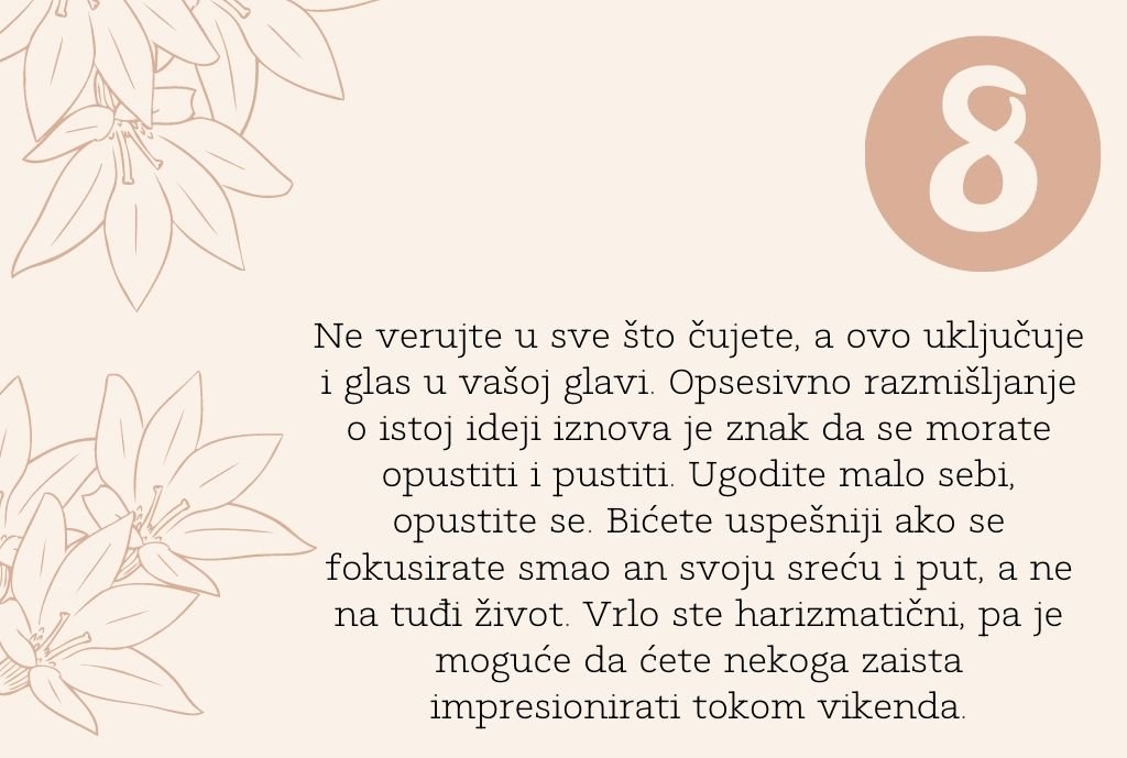 nedeljna numerologija od 26 jula do 2 avgusta (8)