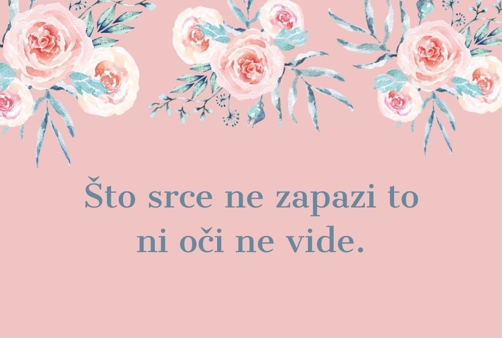 Što više ljubavi vraćaš, više ćeš i primiti. (19)