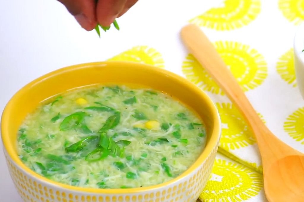 supa sa spanacem recept