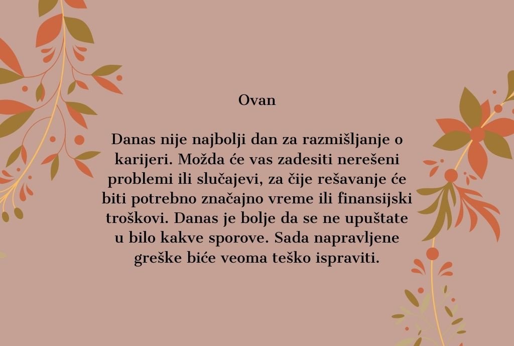 dnevni horoskop za 23 oktobar
