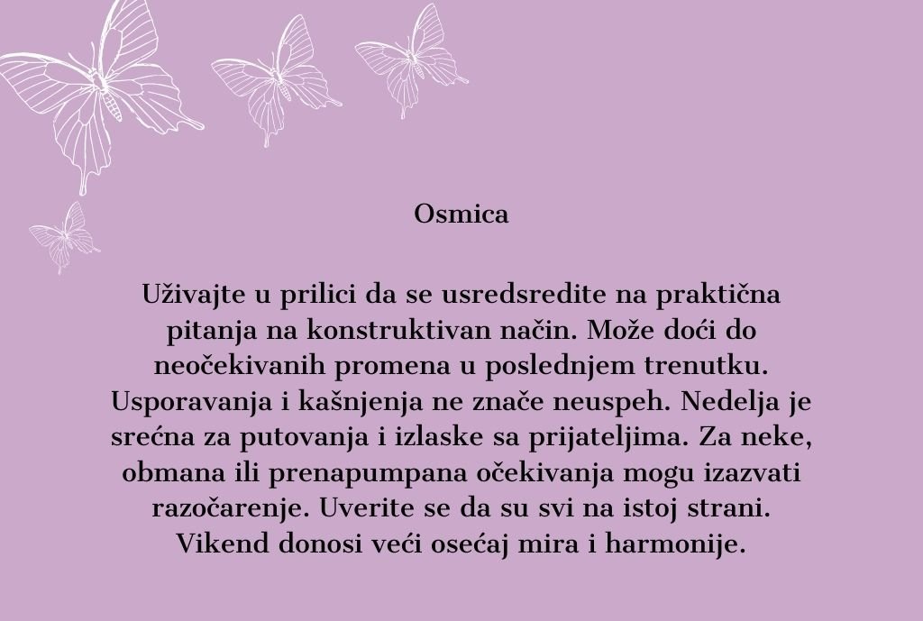 nedeljna numerologija od  25 do 31 oktobra (6)