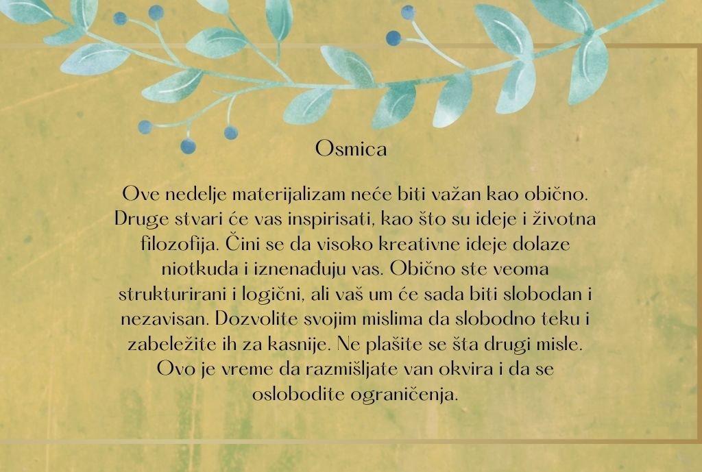 nedeljna numerologija od 1 do 7 novembra (4)