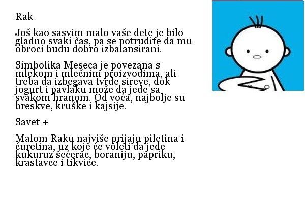 Ishrana dece po znacima horoskopa: šta ko voli i treba da jede