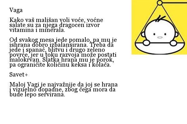 Ishrana dece po znacima horoskopa: šta ko voli i treba da jede