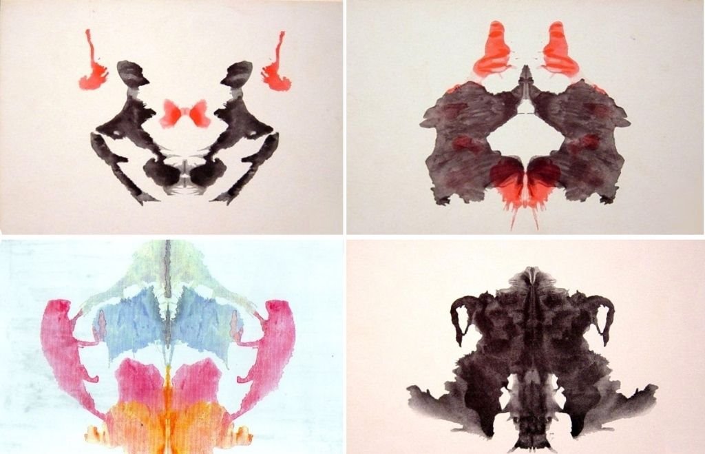 Roršahov test ličnosti i tumačenje mrlja od mastila.