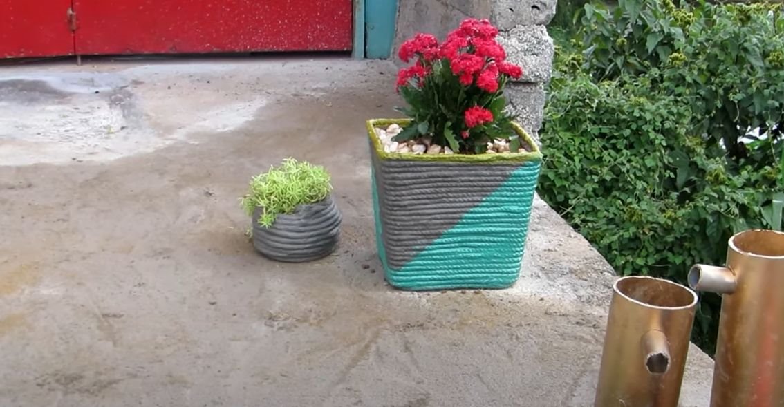 Kako napraviti saksiju za cveće od stare stolice