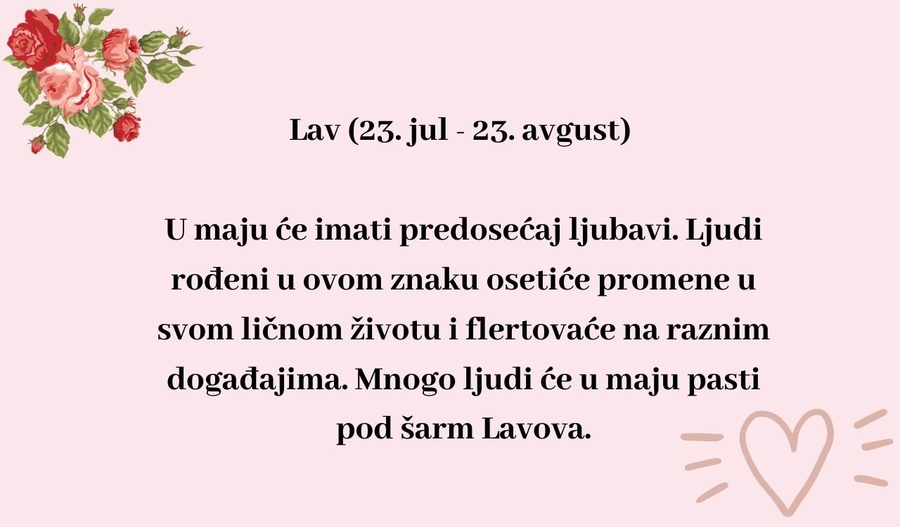 5 horoskopskih znakova flert maj 2022.