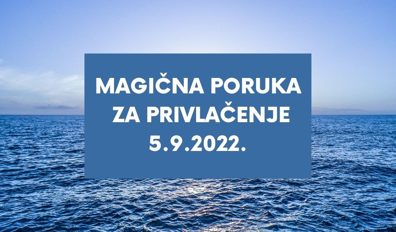 Poruka manifestacije za ponedeljak 5 septembar 2022 godine