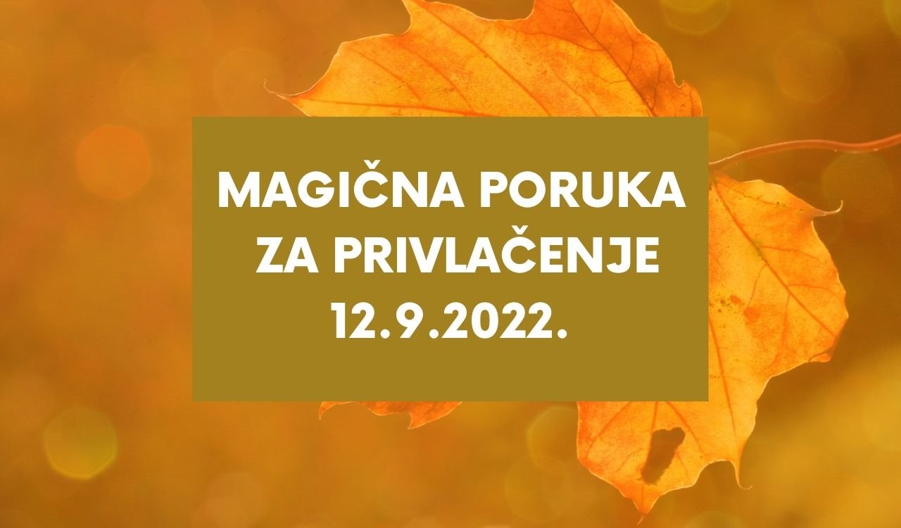 Poruka manifestacije za ponedeljak 12 septembar 2022 godine