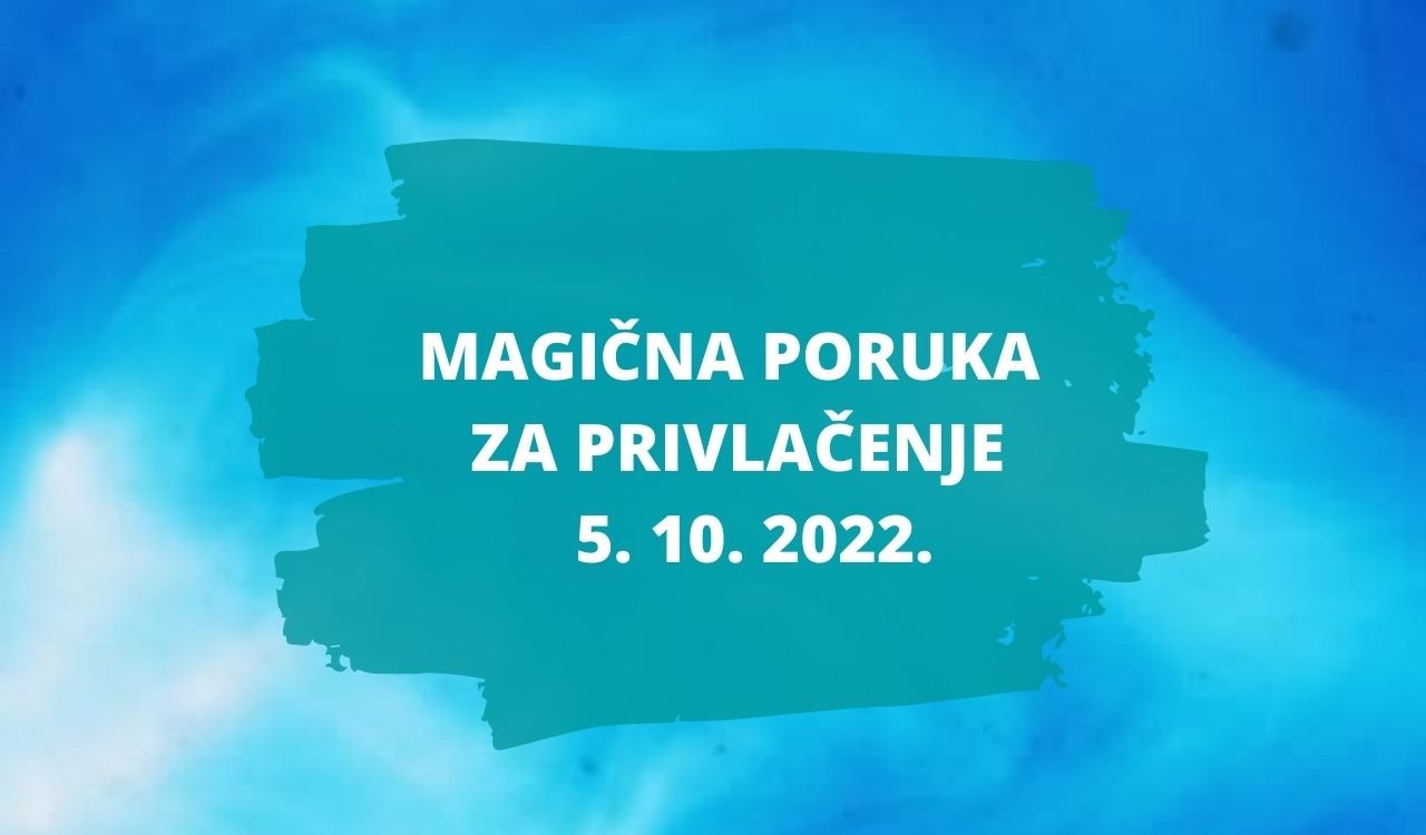 Poruka manifestacije za sredu 5 oktobar 2022 godine