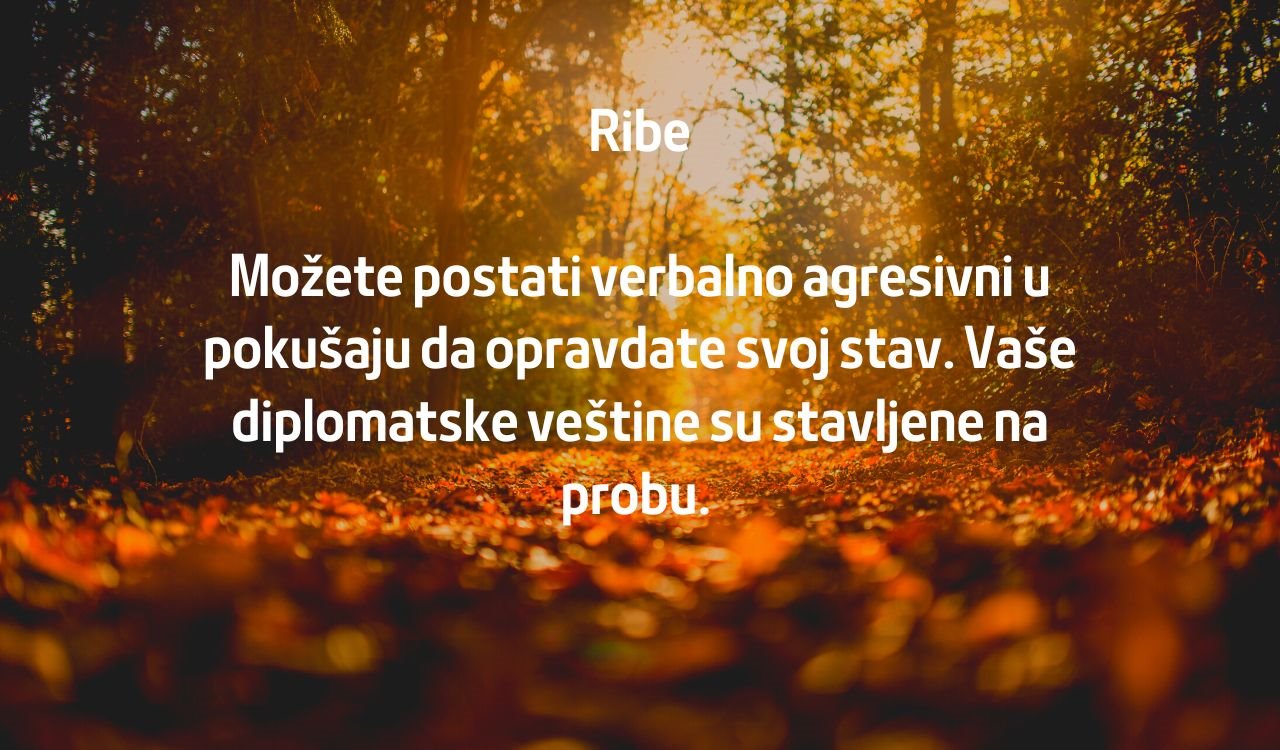 Dnevni horoskop za 19 oktobar 2022 godine .