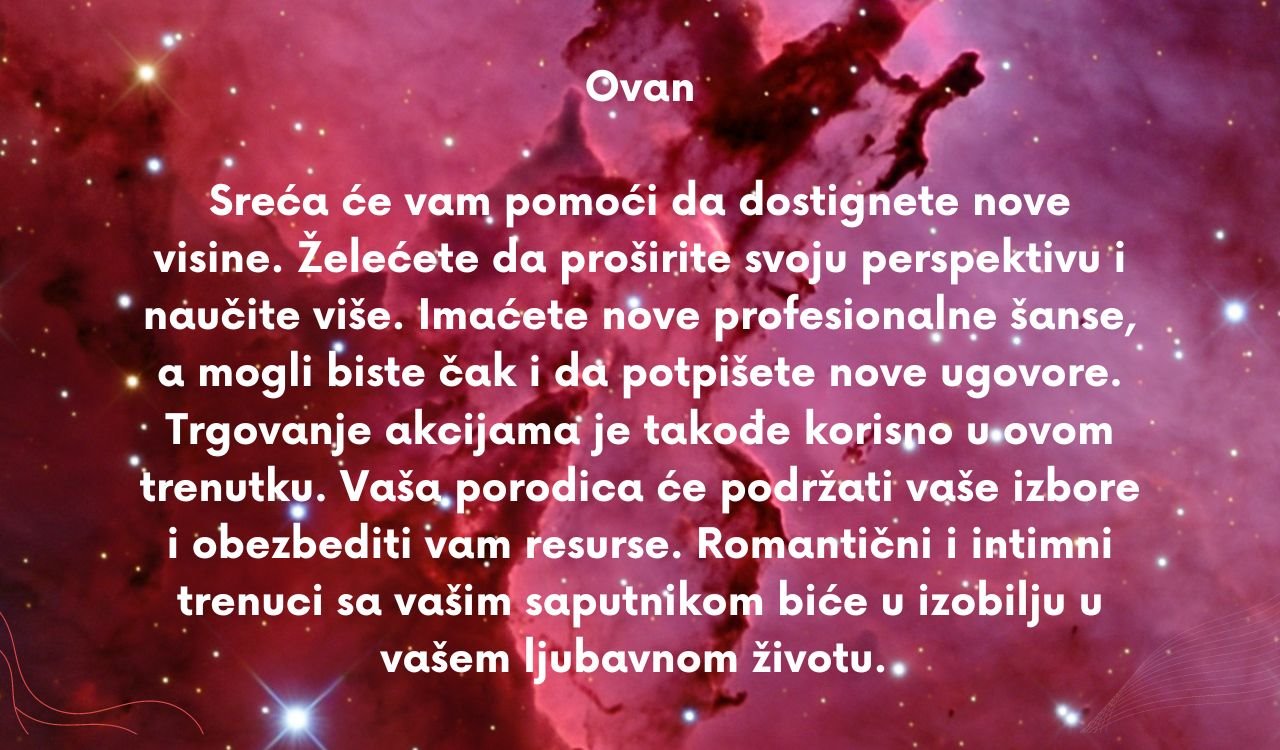 Bik Tokom ove nedelje osetićete da sve teče glatko. Na poslu će vaše kolege razmotriti vaše ideje i nadređeni će primetiti vaš trud, a istovremeno će vam i najbliži posvetiti veliku pažnju i pokazati v (1).jpg