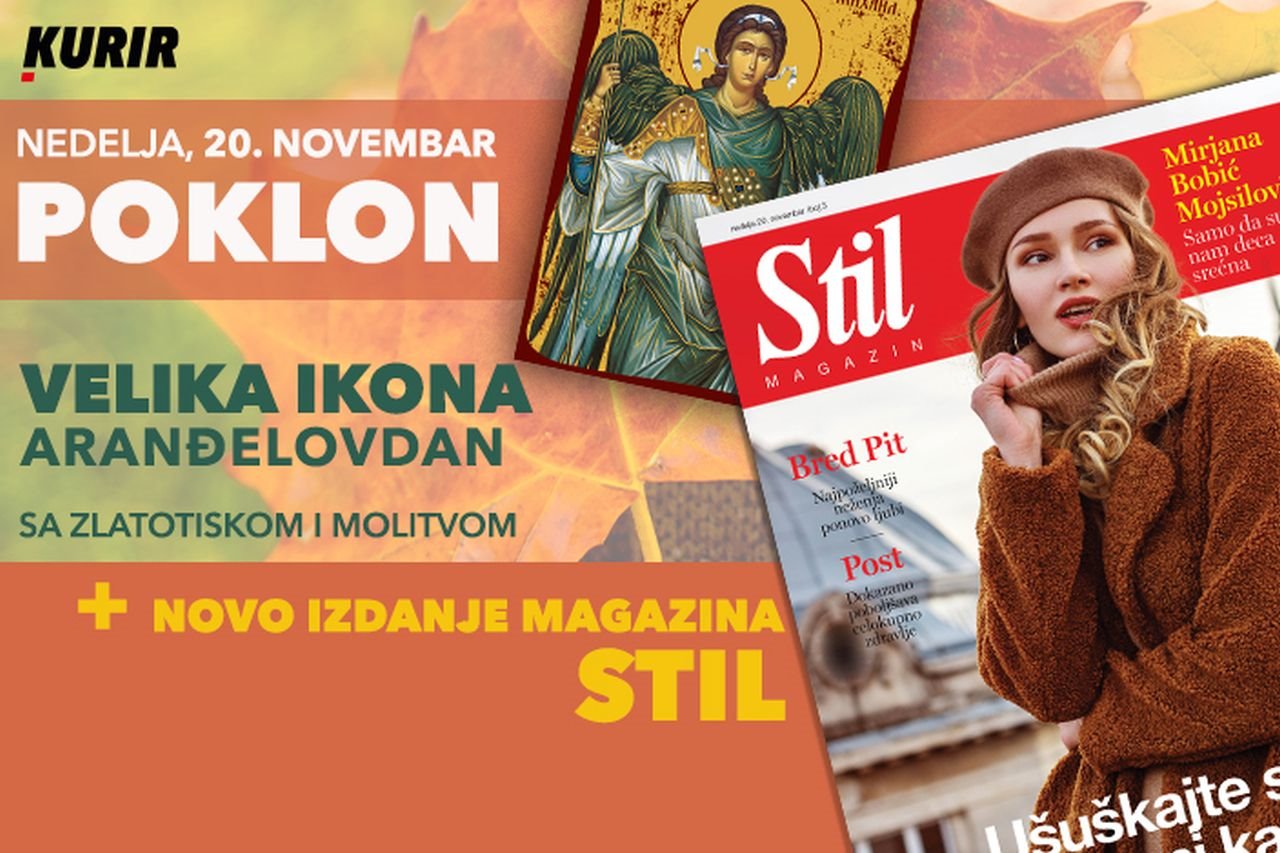 Ne propustite treći broj magazina Stil koji u nedelju, 20. novembra, dobijate uz dnevno izdanje novina Kurir!.jpg