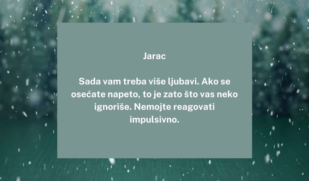 Dnevni horoskop za 20 januar 2023 godine