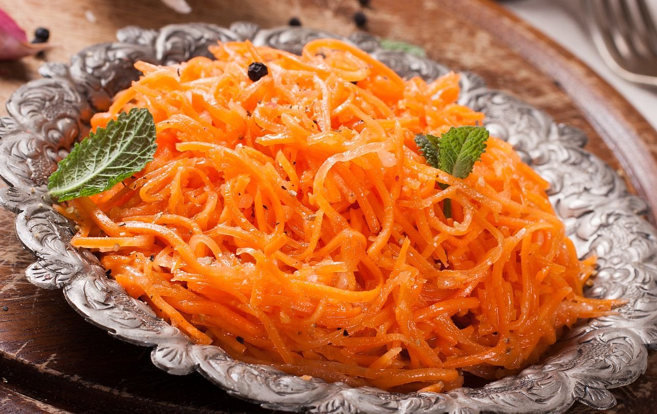 Recept za salatu od sveže šargarepe.