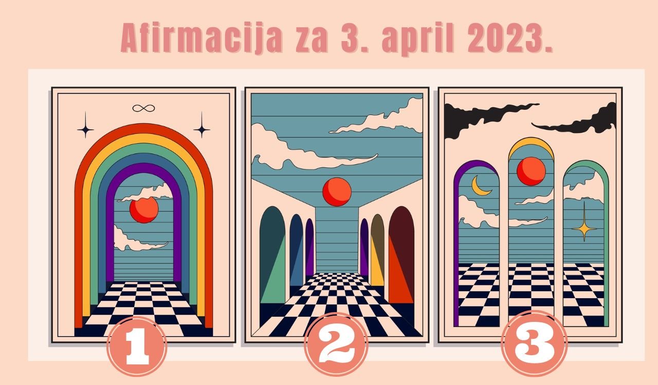 Afirmacija za  3 april 2023.