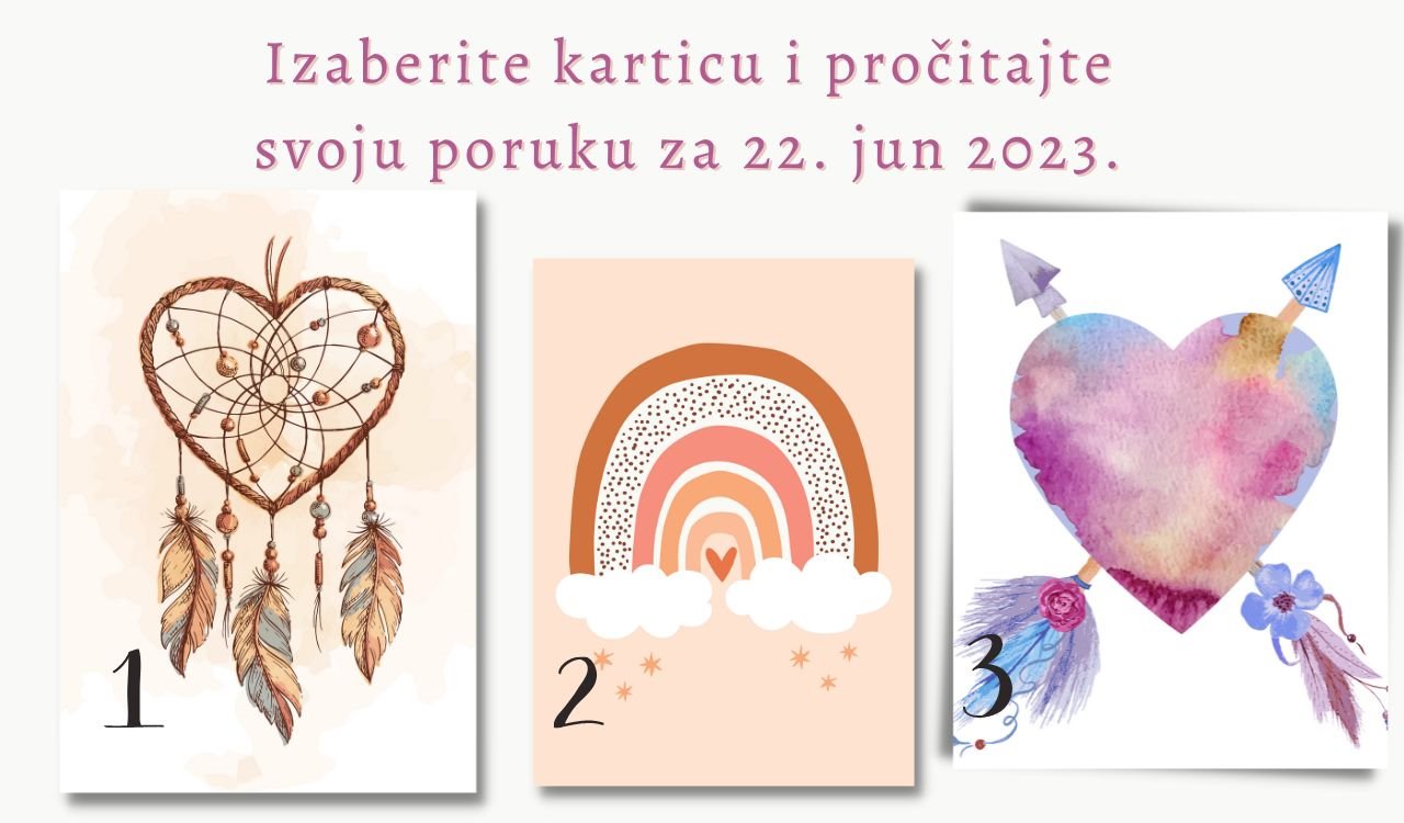 Afirmacija za  22 jun 2023.