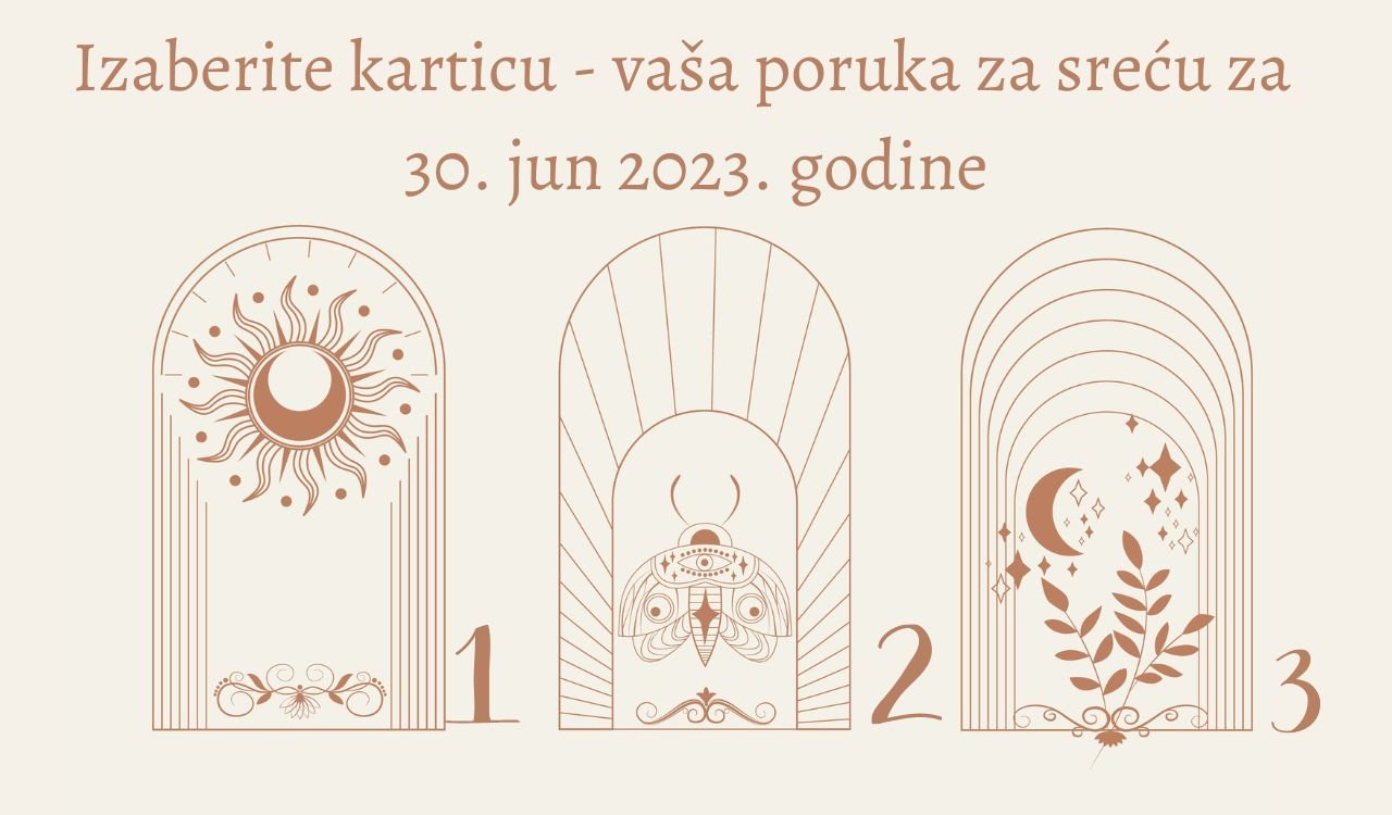 Afirmacija za 30 jun 2023. godine.