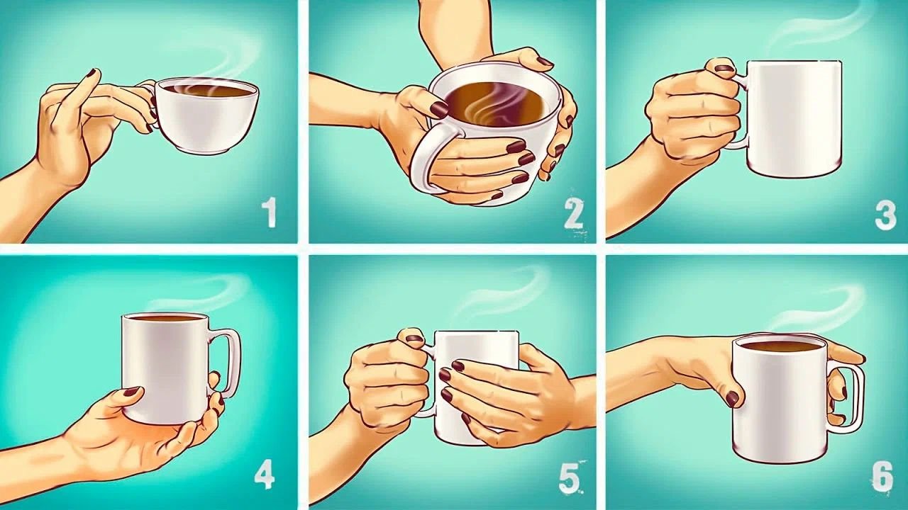 Test šta način na koji držite šolju govori o vama.