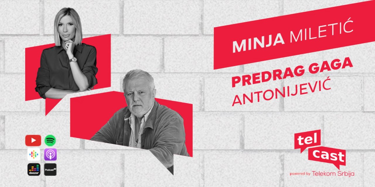 Nova epizoda Telcasta gost Predrag Gaga Antonijević.