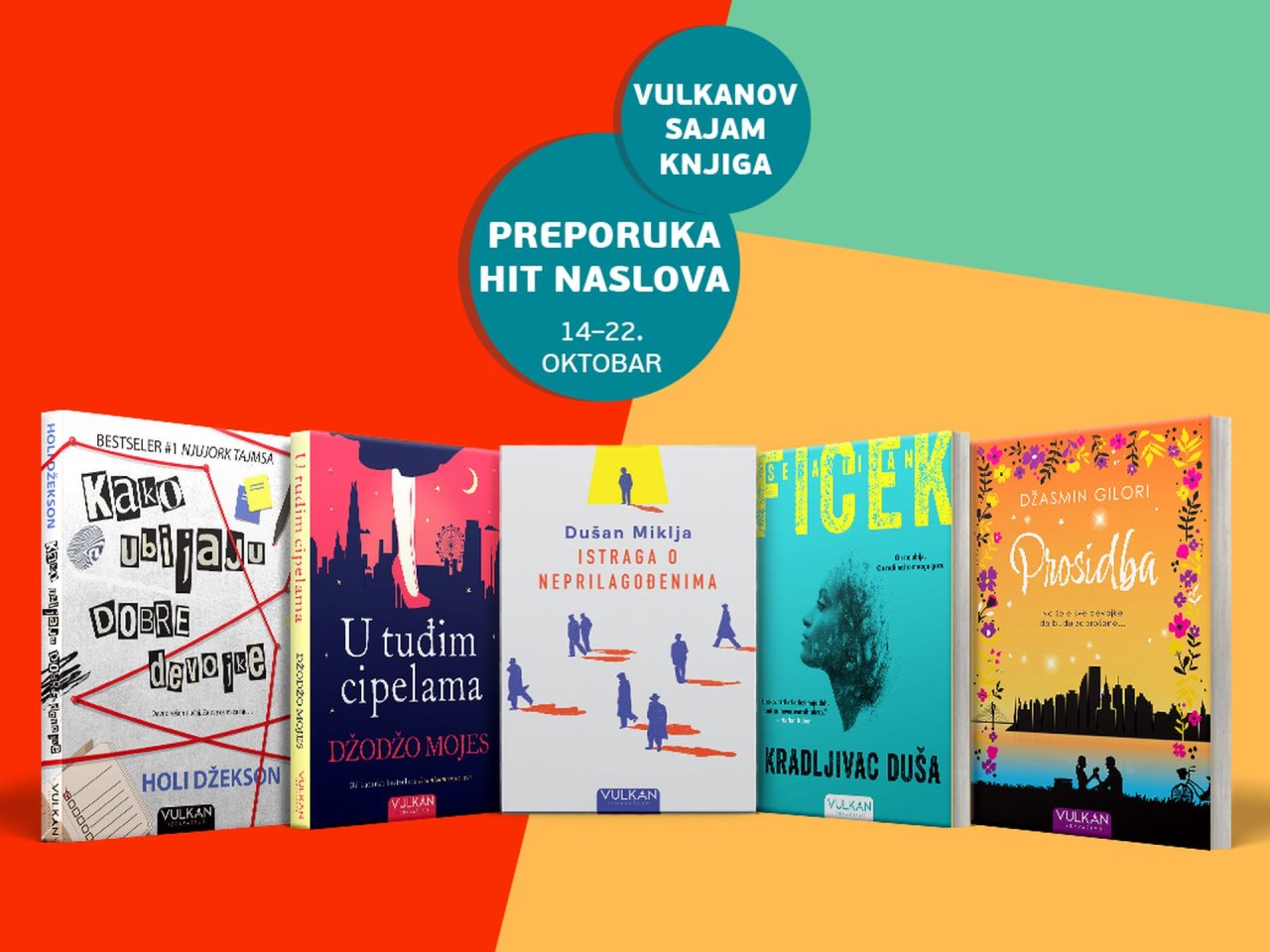 Vulkan izdavaštvo i knjižare Vulkan organizuju Vulkanov sajam knjiga.