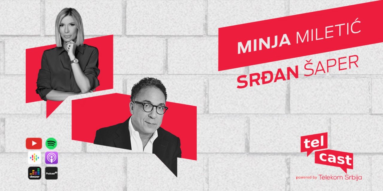 Srđan Šaper gost u novoj epizodi Telecasta.