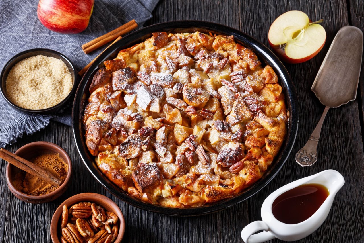 Recept za francuski tost od jabuka.