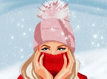 Ilustracija devojke za horoskop