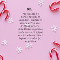 Dnevni horoskop 1 januar 2026 