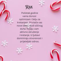 Dnevni horoskop 1 januar 2026 