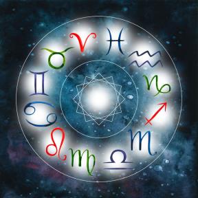 Zodijački krug za horoskop